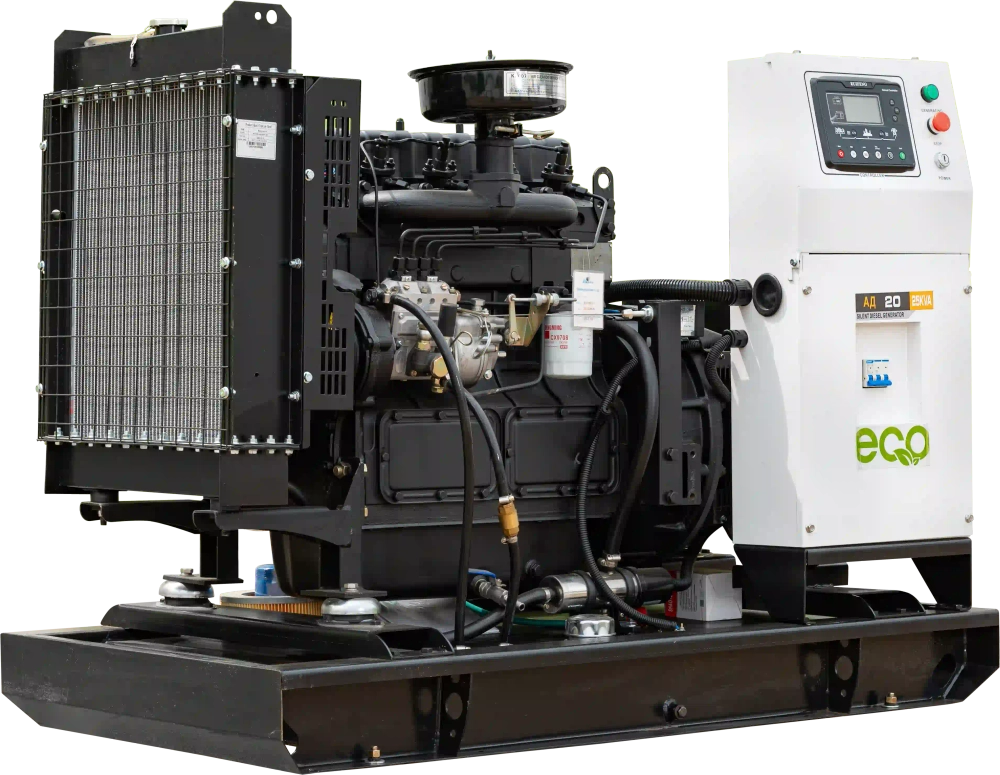 Дизельный генератор EcoPower АД20-T400eco 20 кВт, Ricardo