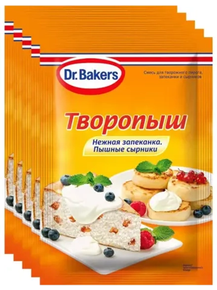 Творопыш смесь для творожной запеканки, сырников 60 г * 4 шт