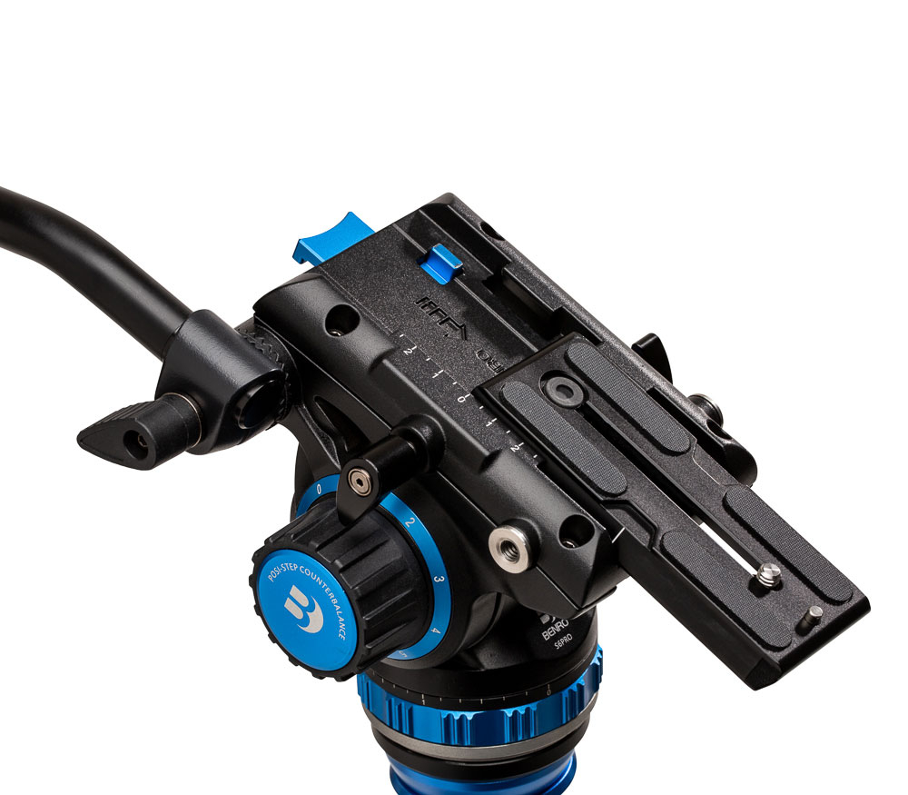Видеоголовка Benro S6Pro, контрбаланс, до 6 кг