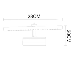 Светильник настенный Arte Lamp Picture Lights Led A1103AP-1CC
