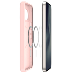 Матовый чехол светло-розового цвета с MagSafe для Google Pixel 11, 11 Pro, 10, 10 Pro, 9 и 9 Pro, серия Yind Series от Dux Ducis