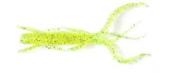 Виброхвосты съедобные LJ Pro Series HOGY SHRIMP 2,2in (5,6 см), цв. S15, 10 шт.