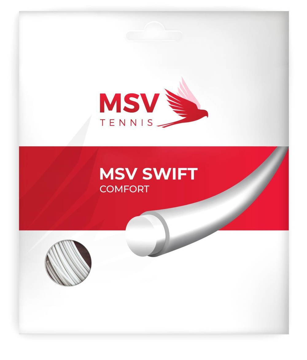 Струны теннисные MSV SWIFT (12 m) - white