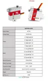 Сервопривод KST X10 mini (7.5 кг/см, 0.10 сек/60°, 23г)