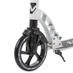 Самокат для детей  NOVATRACK DEFT, 230/200 мм, с фиксатором склад. рукоятей, черно-белый