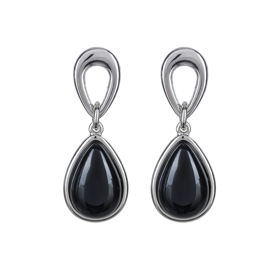 Серьги Possebon Agata Preto A0381.4 S