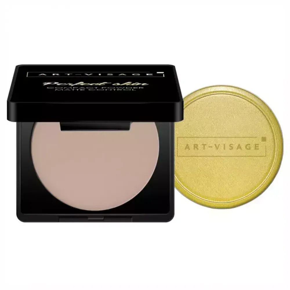 Компактная пудра "PERFECT SKIN" для жирной и комбинированной кожи ART-VISAGE - № 212 фарфоровый
