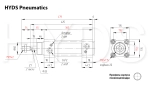 C96SDB125-200C Пневмоцилиндр