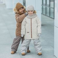 Полукомбинезон зимний мембранный "Латте"