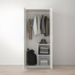Шкаф 2-дверный Ikea Brimnes, белый