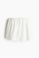 Свободные хлопковые шорты на кулиске - H&M