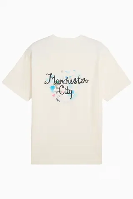 Футболка Puma x KidSuper Manchester City 25/26 Graphic Tee - бежевый