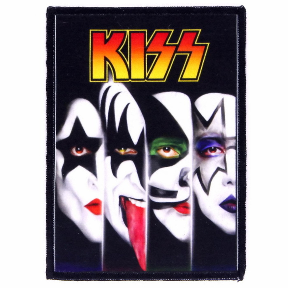Нашивка KISS портреты (315)