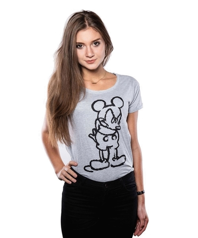 Disney Angry Mickey футболка женская - XS