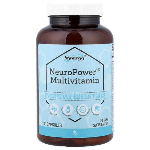 Vitacost, Synergy®, мультивитамины NeuroPower®, 180 капсул