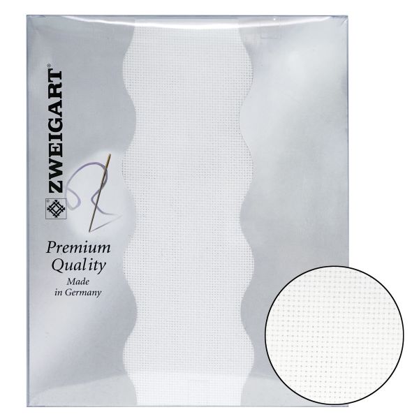 Канва Zweigart Aida 16 ct, 50х50см, 3251/100