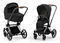 Детская коляска Cybex Priam IV 2 в 1 Sepia Black шасси Chrome