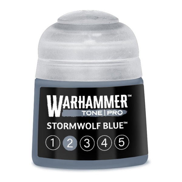 Краска Stormwolf Blue 2 — Warhammer Tone Pro, 12 мл, 20-332 (ПРЕДЗАКАЗ)