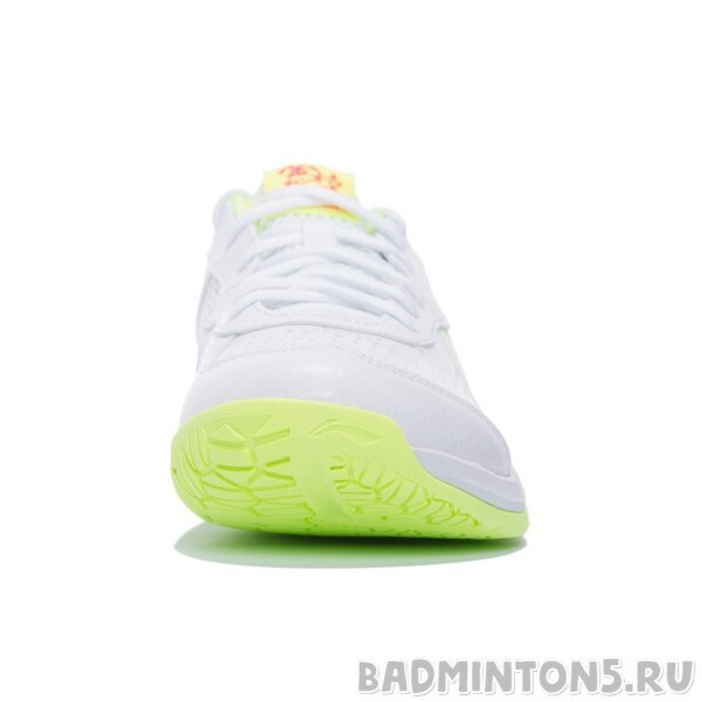 Кроссовки для бадминтона Protector 4.0 (белые/желтые) Li-NING AYTS020-5