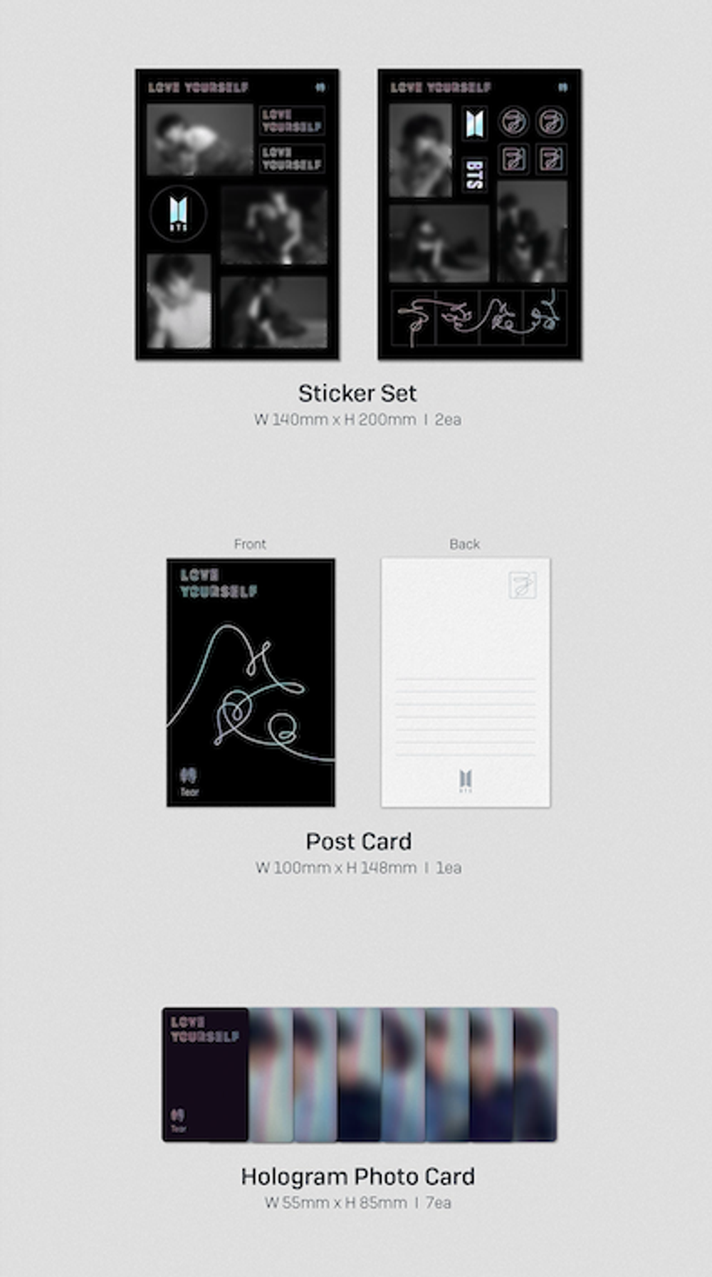 BTS LOVE YOURSELF 轉 'Tear' LP レコード盤 Купить Винил BTS - LOVE YOURSELF 轉 'Tear' (LP) | Stars Store K