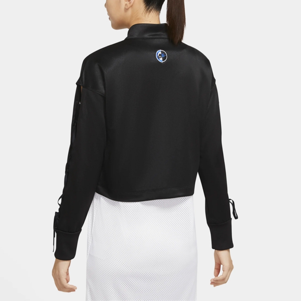 Зипка женская Nike (атлас), черн.