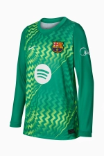 Футболка с длинными рукавами Nike FC Barcelona 26/27 Goalkeeper Stadium Junior - зеленый