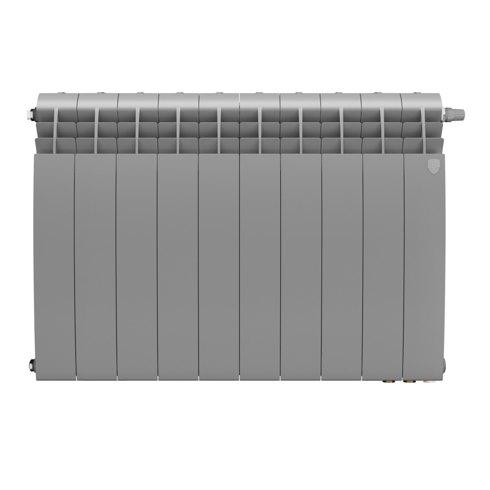 Радиатор Royal Thermo BiLiner 500 Silver Satin VR80 - 10 секц.