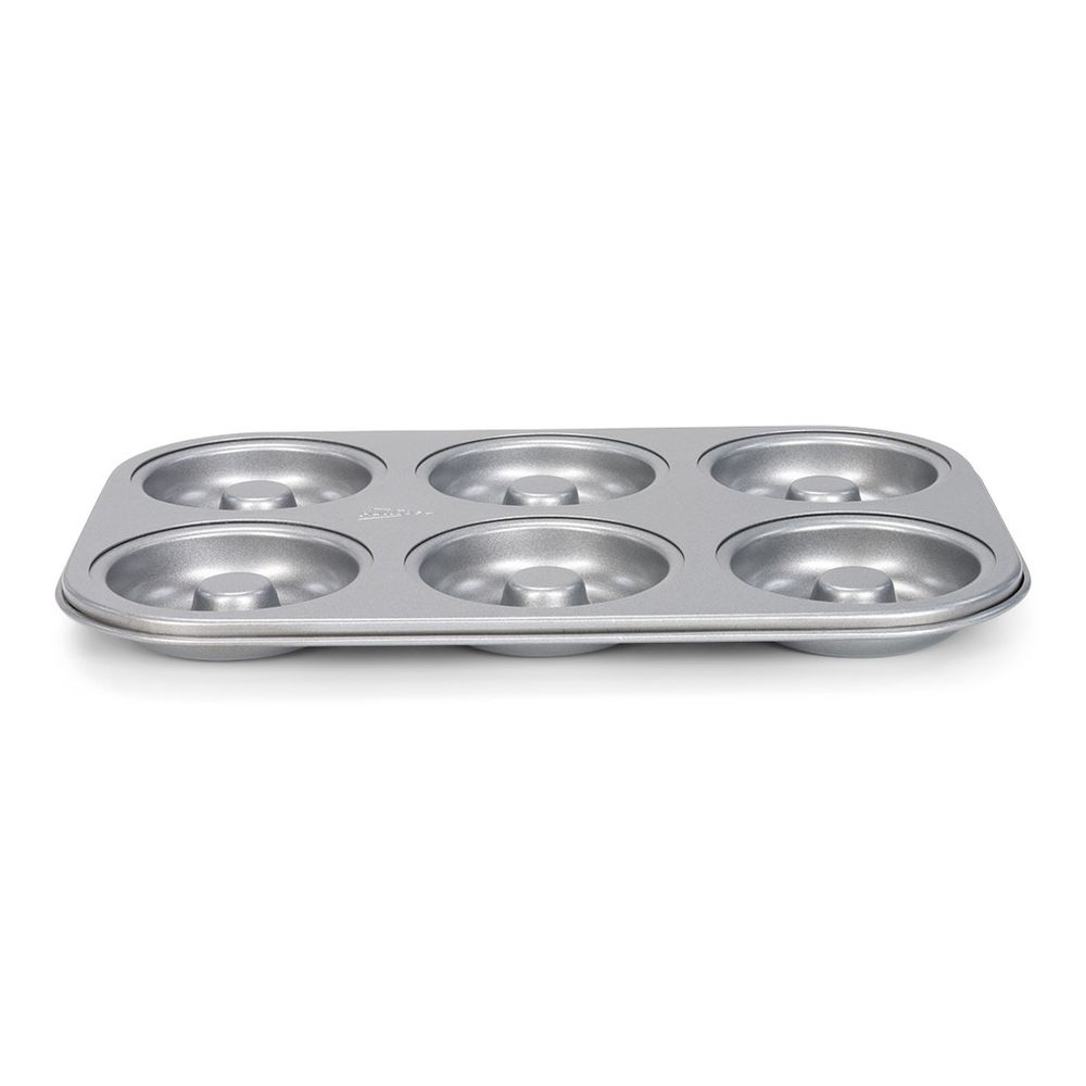 Форма для выпечки пончиков на 6 ячеек Patisse Silver 32х22 см Форма для выпечки пончиков на 6 ячеек Patisse Silver 32х22 см