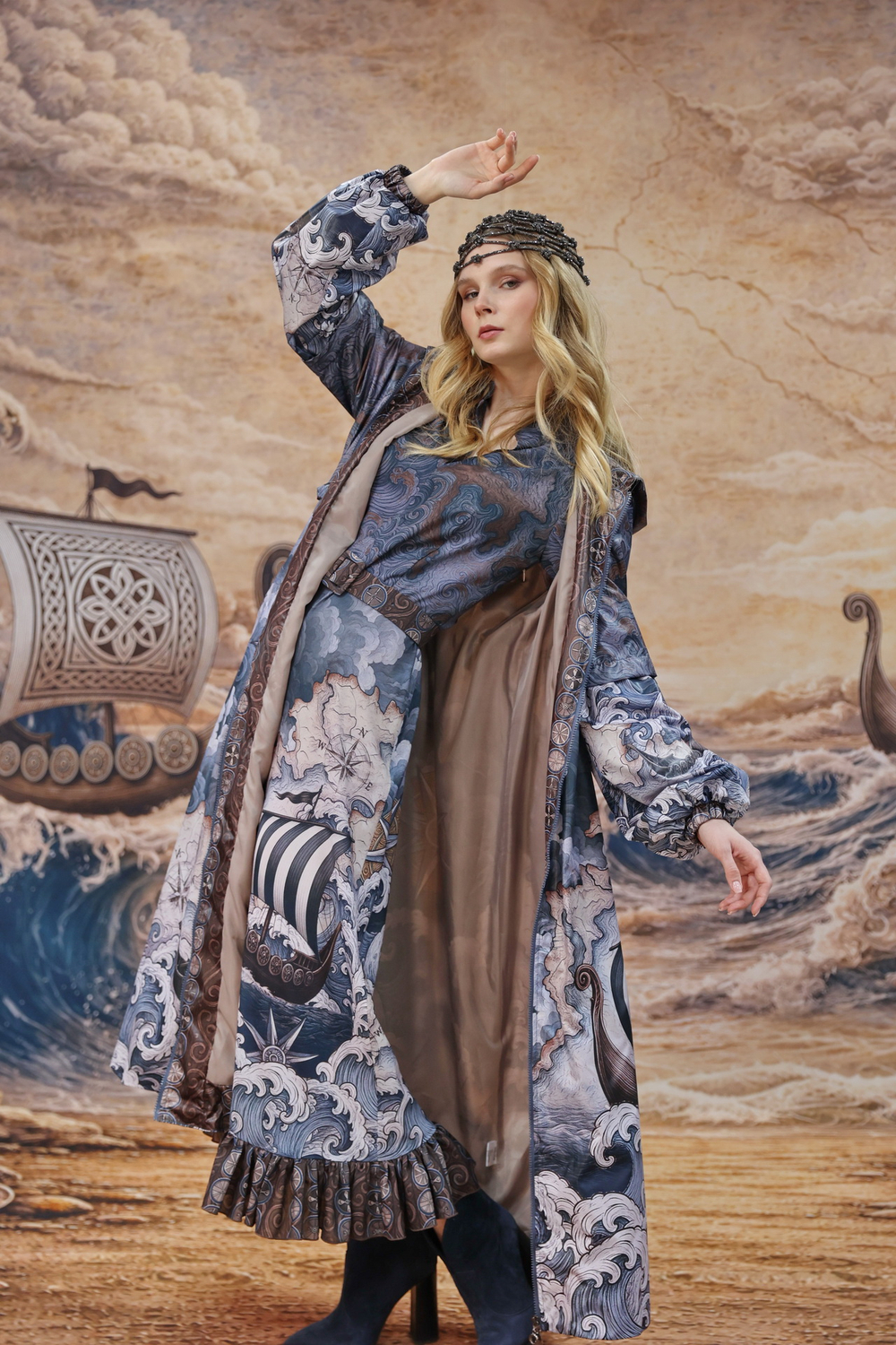 Coat "Nymph. Sadko"