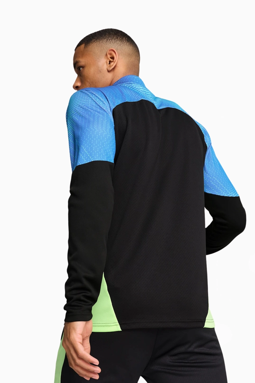 Кофта Puma IndividualFINAL Top 1/4 Zip - черный