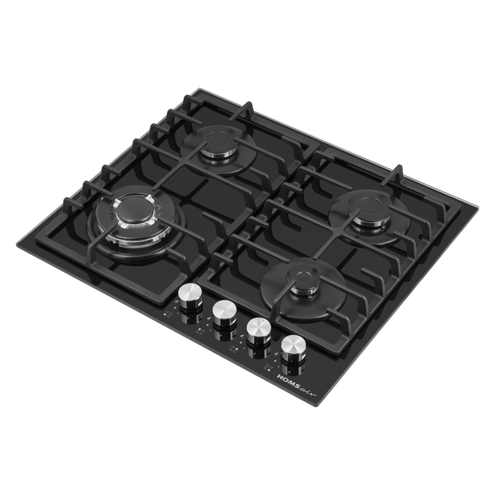 Газовая варочная панель HOMSair HGG646BK фото 4