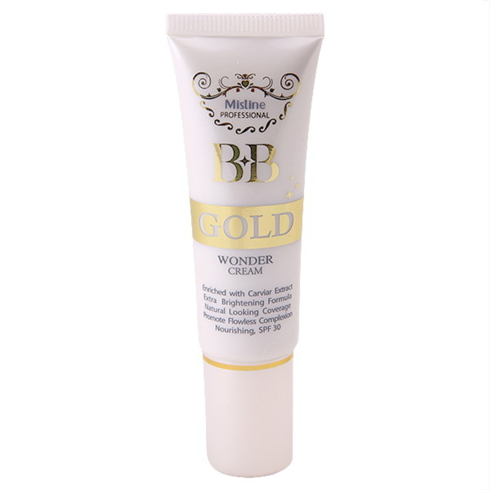 BB крем Mistine Wonder Gold с экстрактом черной икры, 15 мл.