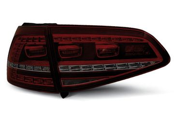 Фонари задние LED SPORT RED SMOKE для VW GOLF 7 13- 17