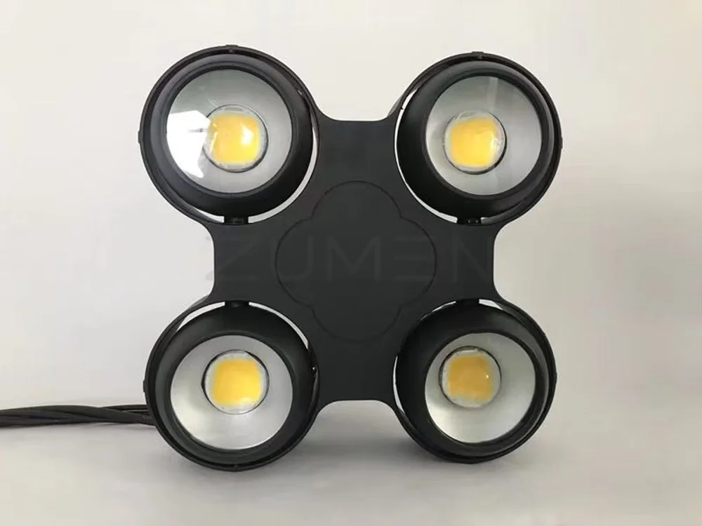 A400-IP — уличный LED-блайндер 4×100 Вт COB WW/CW с углом 50° IP44