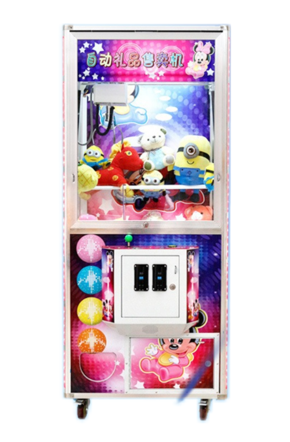 Автомат с игрушками STANDARD WITH MICKEY CARTOON CRANE MACHINE