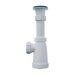 Сифон 1 1/2*40 с носиком BS4000W ИНКОПЛАСТ (винт М6*80)
