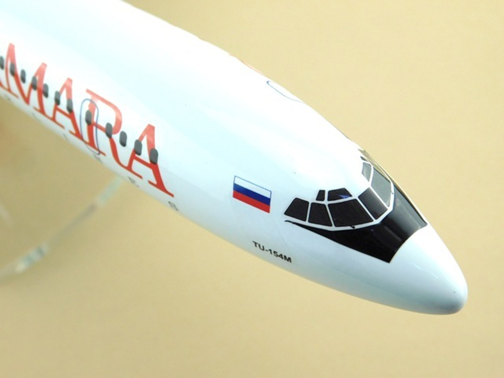Модель самолета Ту-154М (М1:100, Самара)