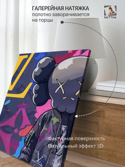 Картина Икона стиля для интерьера 30х40см 1шт., на деревянном подрамнике