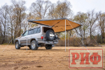 Маркиза автомобильная комбинированная (прямоугольная с веерной частью) 2,0х2,5 м (правая) РИФ