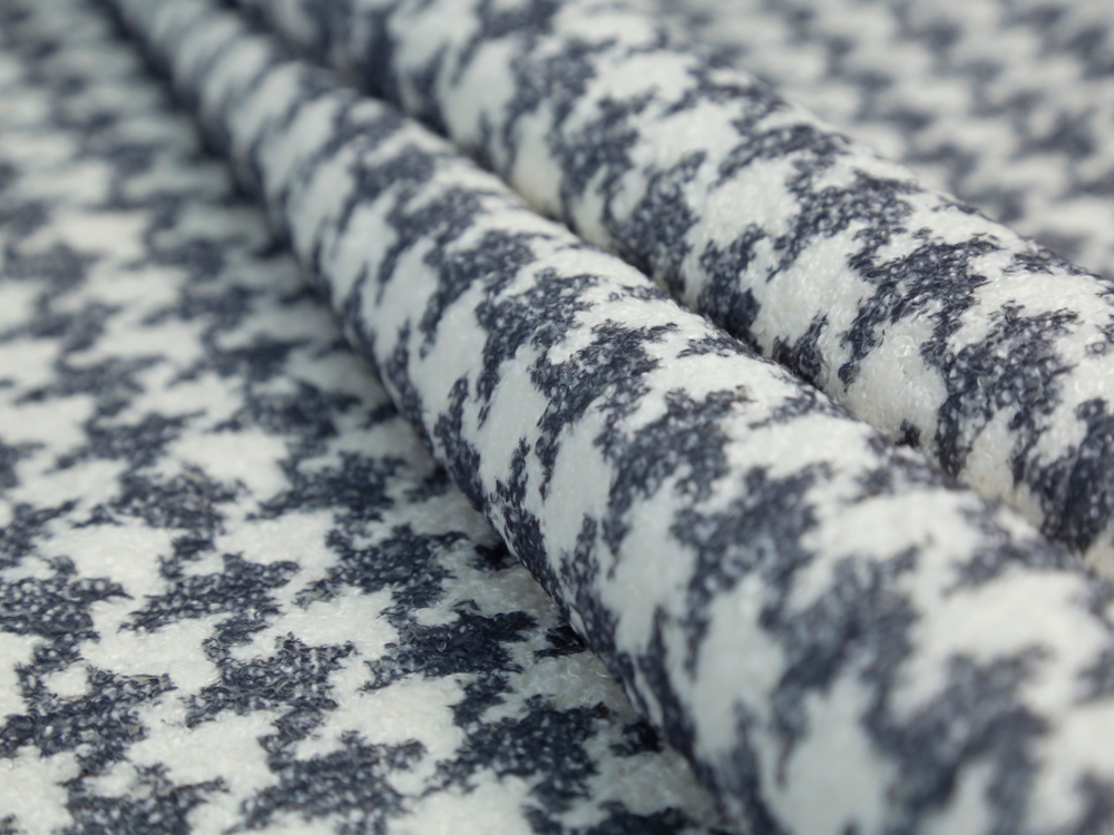 Искусственный мех Fluffy plaid grey (Флаффи плейд грей) 83
