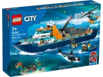 Конструктор LEGO City 60368 Корабль «Исследователь Арктики»