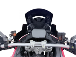 DU037NO WRS SPORT MATT BLACK WINDSCREEN (MTS V2)