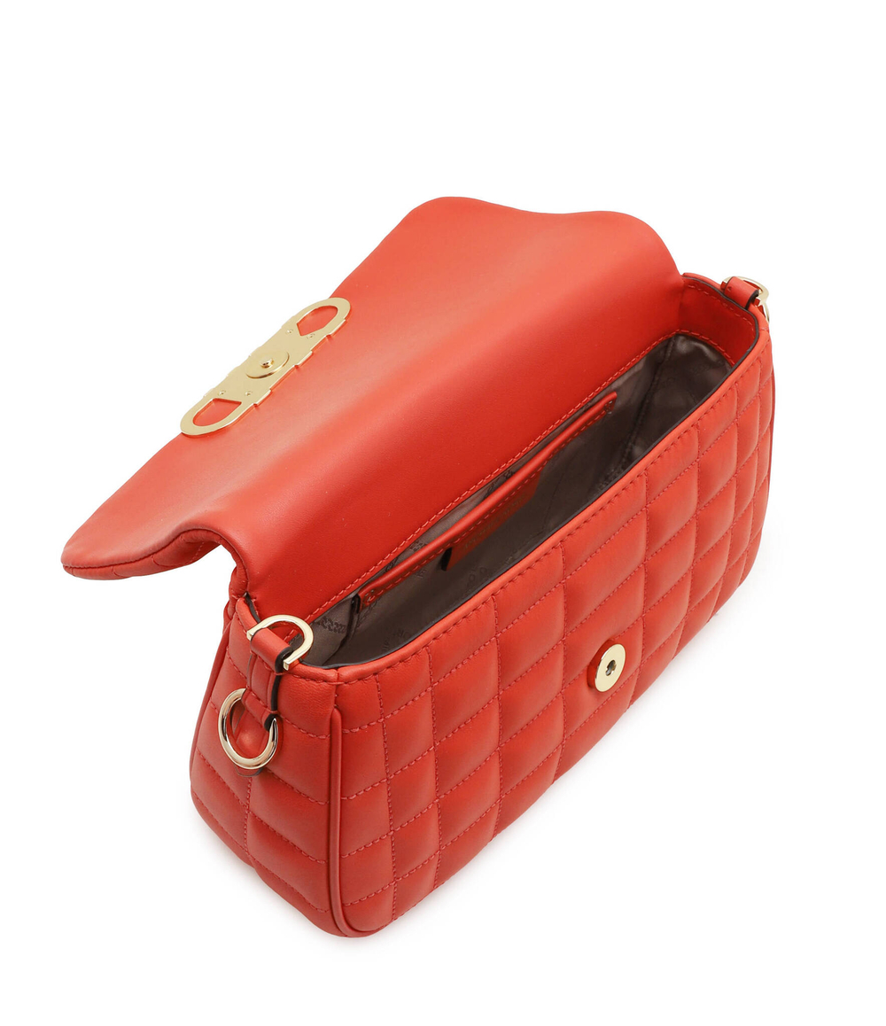 Кожаная сумка через плечо Parker Michael Kors - коралловый(30S4G7PC2L)