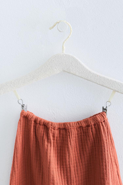 ZARA TIMELESS — КОМПЛЕКТ ИЗ РУБАШКИ С ЗАПАХОМ И БРЮК, МЕДНЫЙ