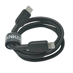 Usb Кабель-зарядка Type-C на Lightning  Anker 310 (A81A1611) 0.9м черный