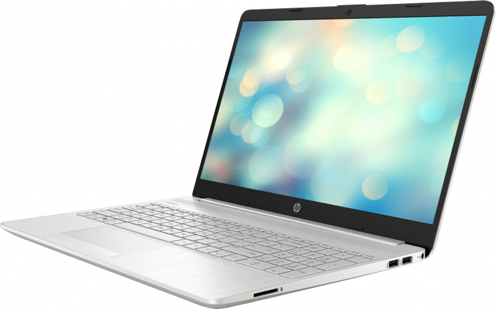Ноутбук HP 15-dw3003ur Core i5 1135G7/8Gb/SSD512Gb/NVIDIA GeForce MX350 2Gb/15.6"/IPS/FHD (1920x1080)/Free DOS 3.0/silver/WiFi/BT/Cam 2X2A6EA