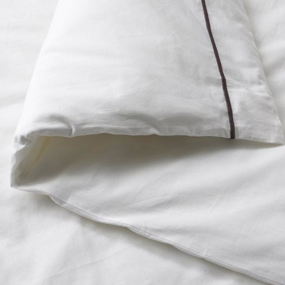 Комплект постельного белья IKEA SILVERTISTEL, пододеяльник (240х220 см) и 2 наволочки (50х60 см) (из Финляндии)