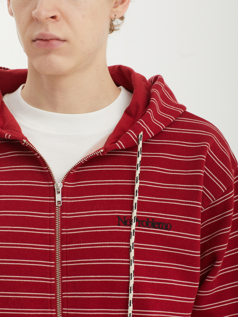 Мужская Толстовка Mini Problemo Stripe Zip