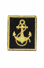 Петличные эмблемы Якорь офицерского корпуса ВМФ РФ