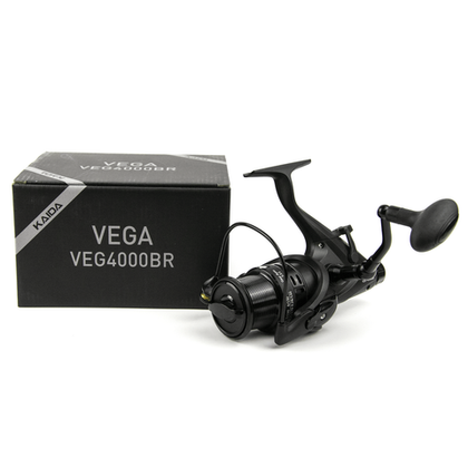 Безынерционная катушка фидерная 4000 c байтраннером Kaida Vega (6+1BB, мет. шпуля)